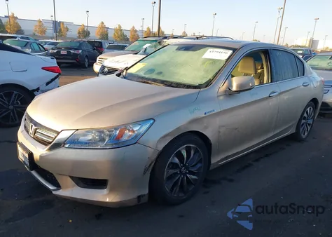 2014 Honda Accord Hybrid Touring из США, поврежденный, VIN 1HGCR6F73EA010762